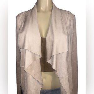 Bagatelle Collection Ladies Open front Tan blazer Size Medium